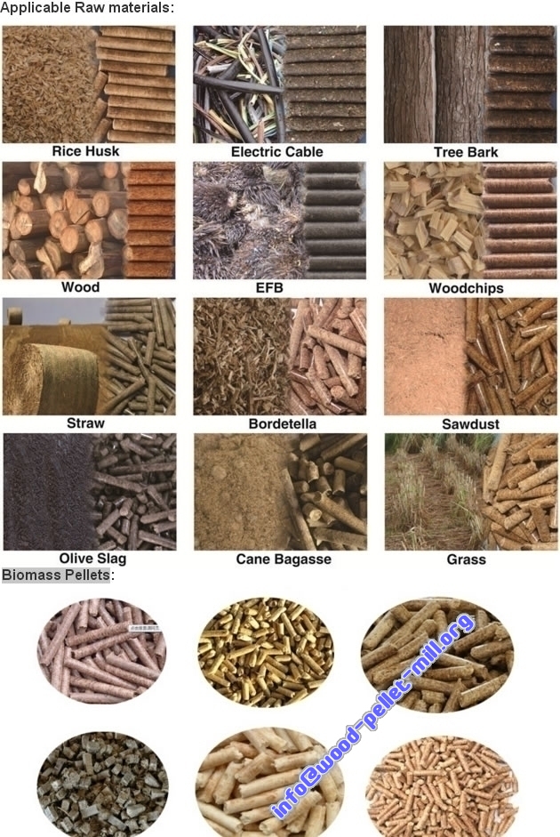 biomass wood pellet plants for Raw materials